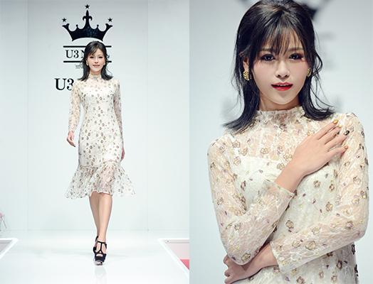 模特展示高冷名媛范儿美甲