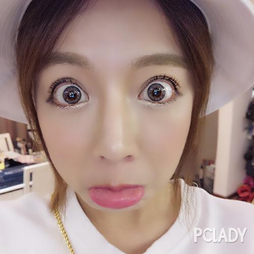 邢晓瑶妆后