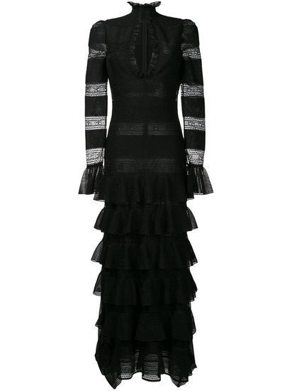 ALEXANDER MCQUEEN 叠层蕾丝礼服39,394