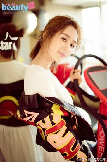 杨紫(图片来源:嘉人美妆)