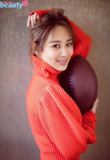 入冬get杨紫元气妆暖又美(图片来源:嘉人美妆)