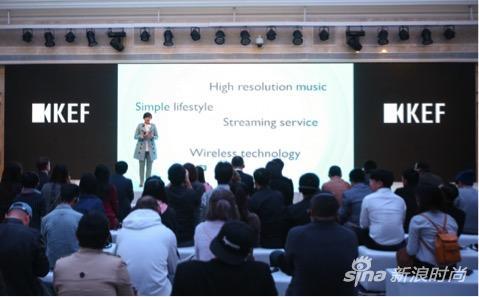 KEF董事总经理罗洁怡女士致欢迎辞