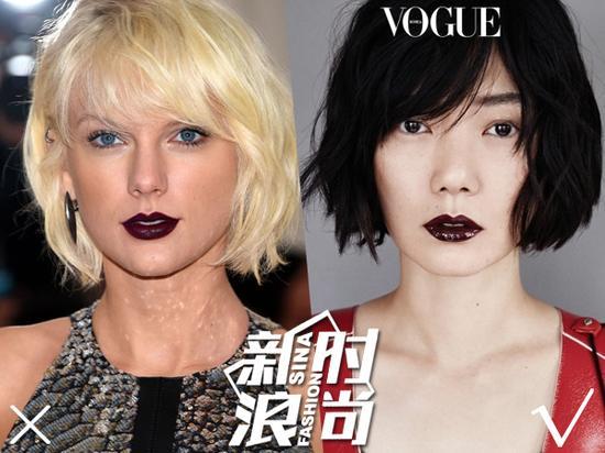 深色唇&底妆要白!白!白!