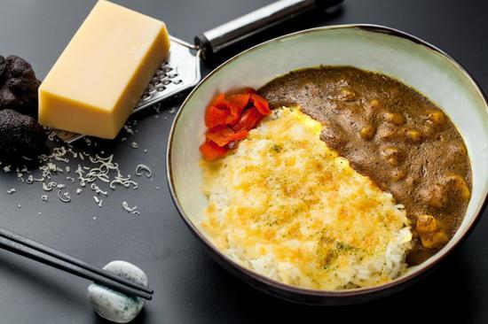 芝士黑松露咖喱饭