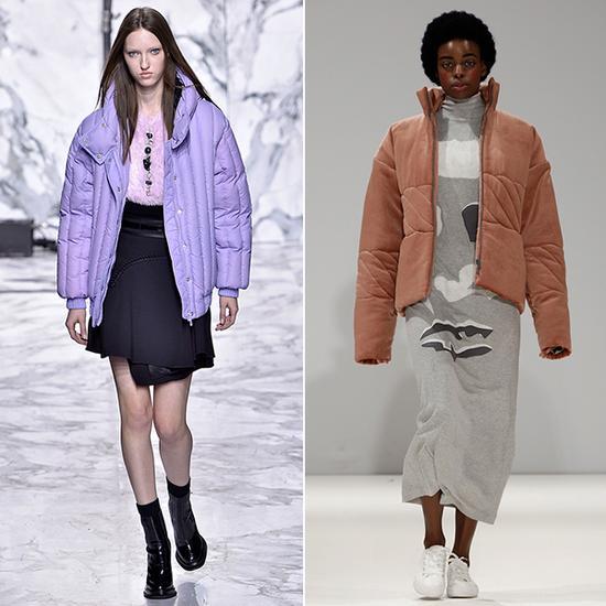(左)Carven 2016秋冬秀场(右)FAD 2016秋冬秀场