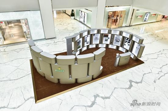 劳力士迪通拿展览现场空景图(图片来源:©Rolex)