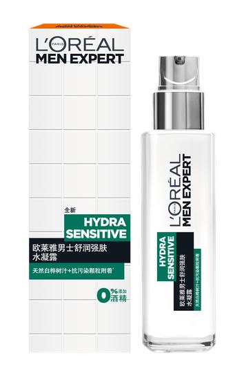 欧莱雅男士舒润强肤水凝露 140元110ml