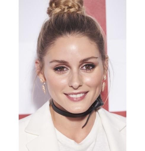 Olivia Palermo佩戴Monica Vinader耳环