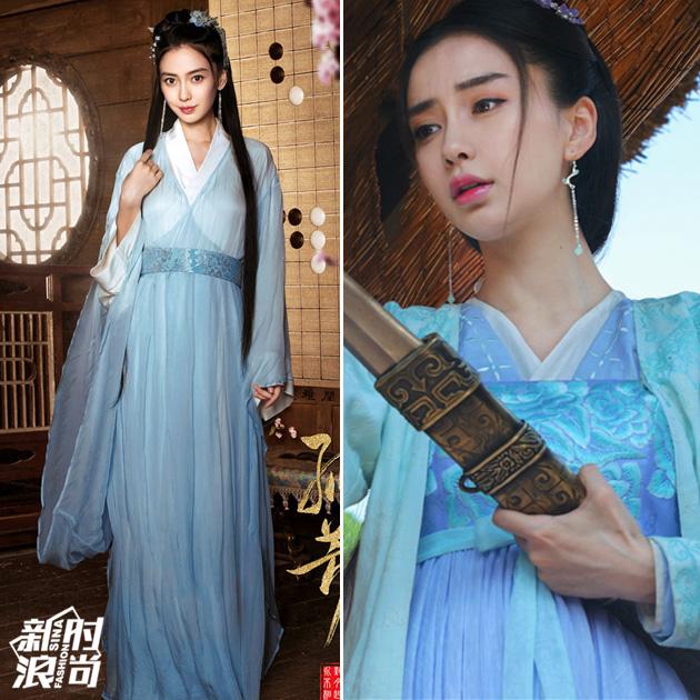 Angelababy的古装造型