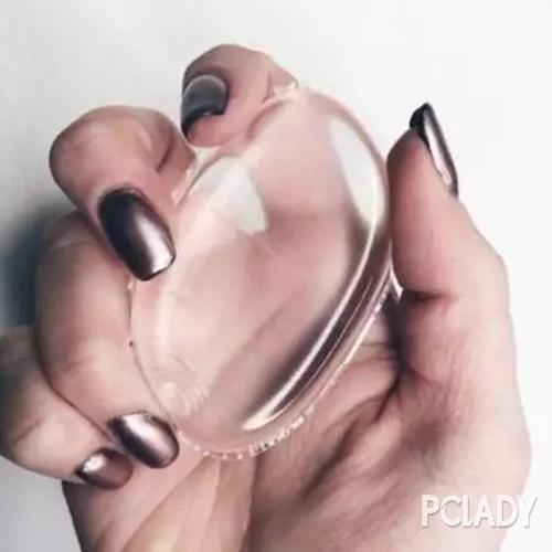 Ipsa透明硅胶粉扑