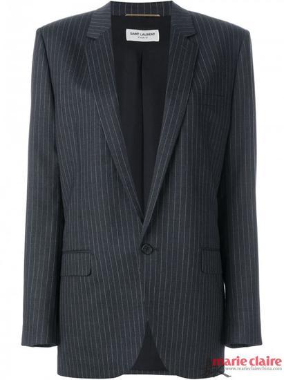 SAINT LAURENT 细肩带西装夹克