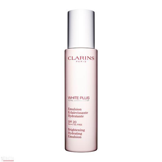 Clarins清透润白日间防护乳液