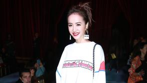 蔡依林烈焰红唇