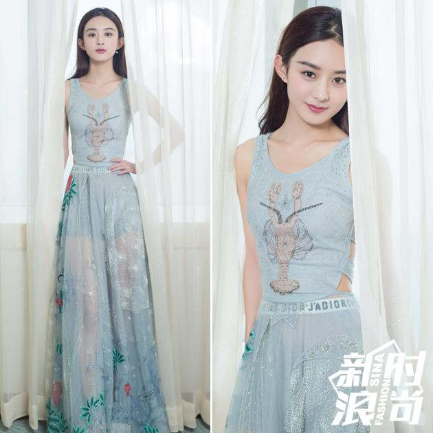 赵丽颖红毯造型