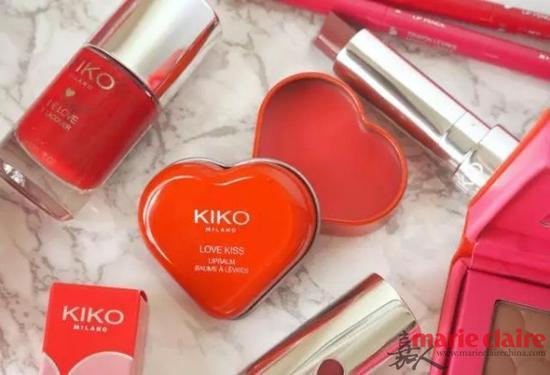KIKO 草莓爱心润唇膏