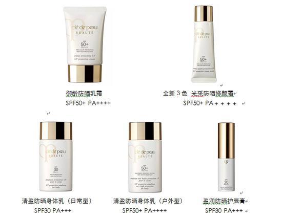 全新美白护理系列