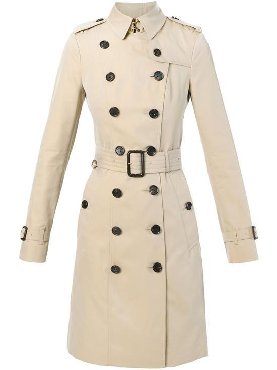 Burberry 系腰带风衣外套 约¥15261