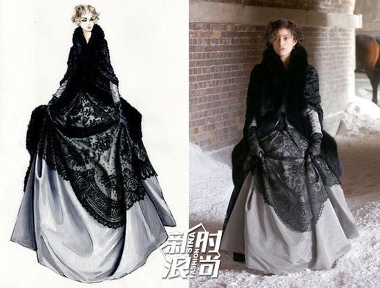 《安娜卡列尼娜》黑色戏服