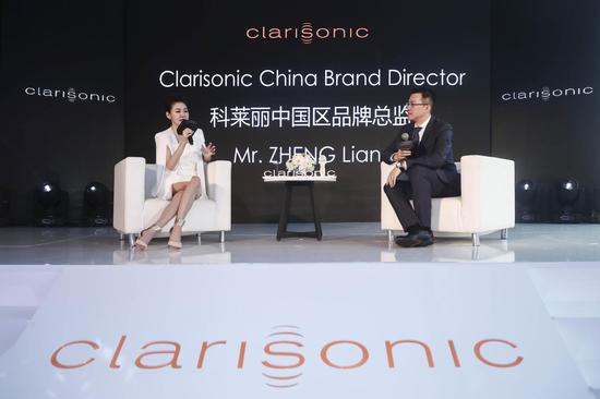 Clarisonic 科莱丽全新“冻龄神器” 发布会 - 代言人小S 对话科莱丽中国区品牌总监郑亮先生