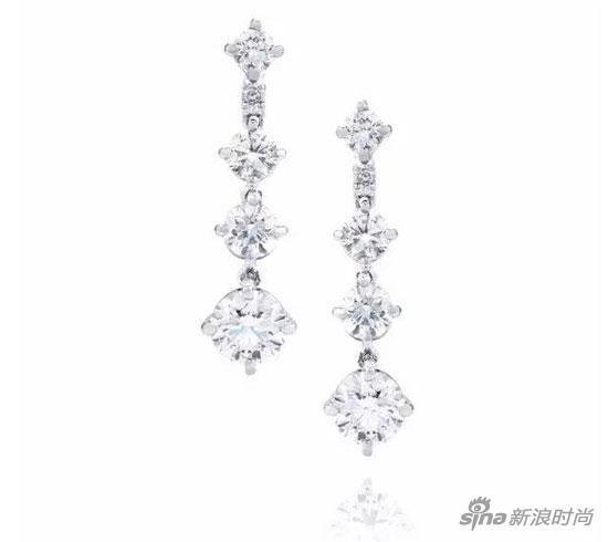 DE BEERS ARPEGGIA单层耳环