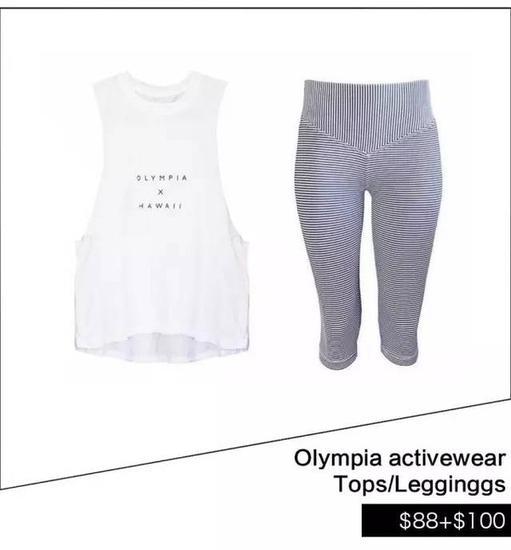 Olympia activewear运动衣