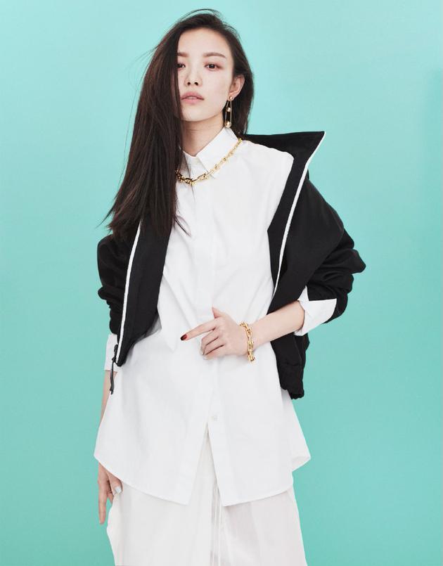 蒂芙尼中国区品牌形象大使倪妮佩戴全新Tiffany HardWear™系列珠宝