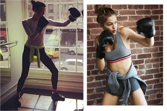 Karlie Kloss、Gigi Hadid