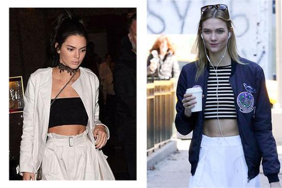 Kendall Jenner、Karlie Kloss