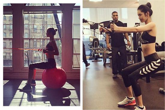 Karlie Kloss、奚梦瑶