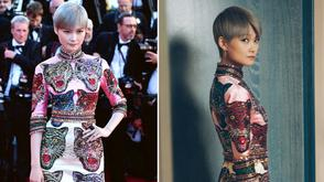 李宇春女人味旗袍装