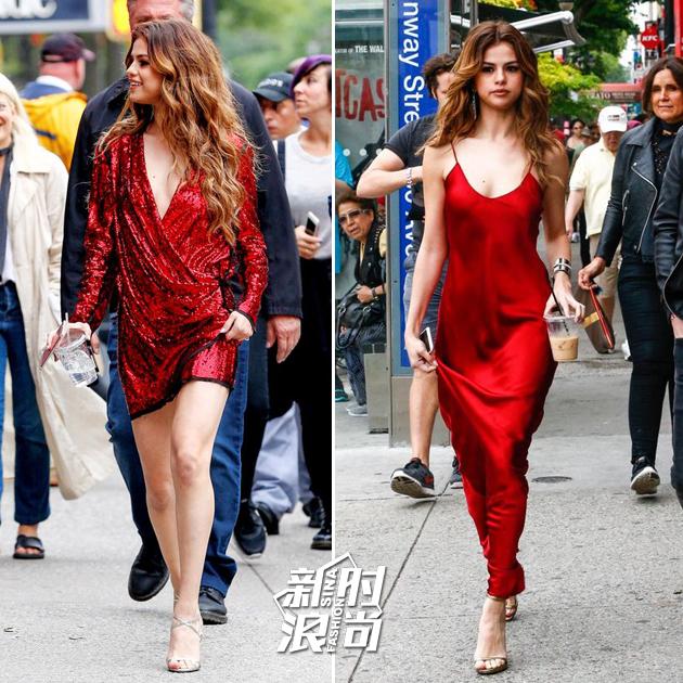 国美穿红色更显白