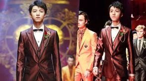 视频直击王俊凯T台首秀