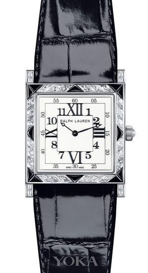 ralph lauren 867 deco镶钻方表