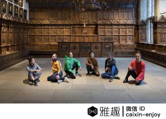 亚历山大·皮里西《泄露的领地》(图片:© Skulptur Projekte 2017。摄影:Henning Rogge)