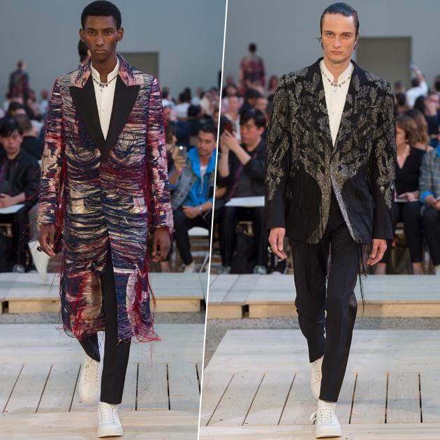 Alexander McQueen 2018春夏男装系列