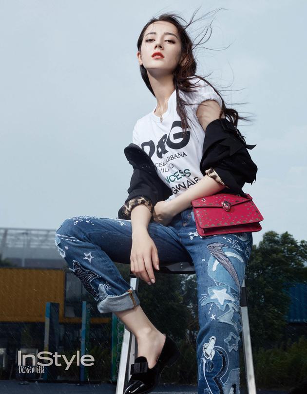 迪丽热巴登上《InStyle优家画报》