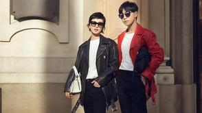 刘诗诗颠覆造型现身TOD'S秀场