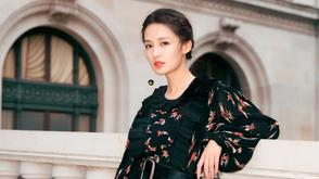 李沁助阵Isabel Marant大秀 盘头别具法式小浪漫