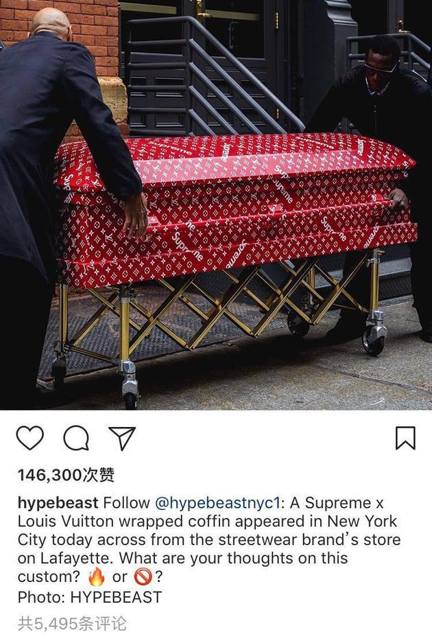 Supreme出棺材?恶搞之余顺便做场免费广告