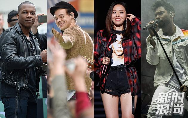 2017维密大秀表演嘉宾:Harry Styles、Miguel、Leslie Odom Jr.以及张靓颖