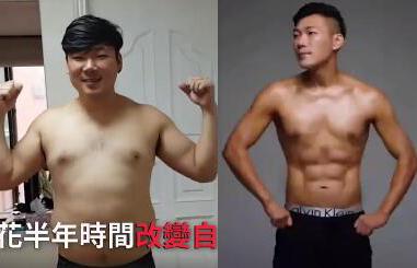 胖大叔变肌肉男