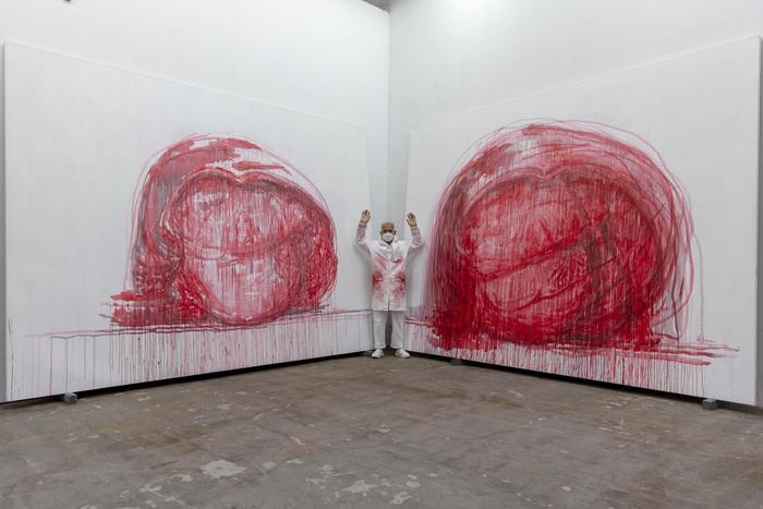 图片由@藝術門画廊PearlLamGalleries 和@张洹工作室 提供 ,摄影 | Alexander Murashkin