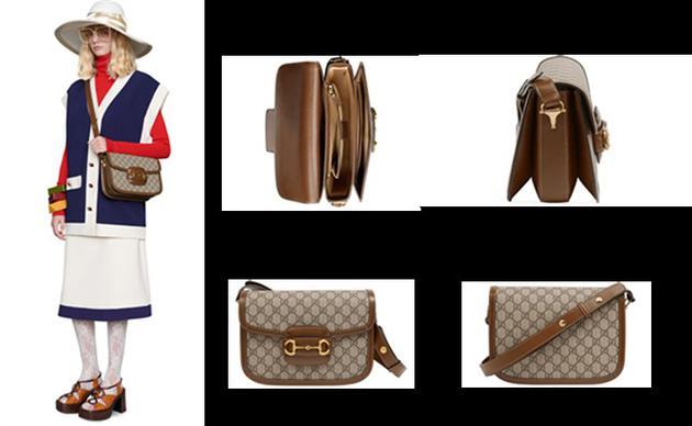 官网专享预览Gucci 1955马衔扣手袋