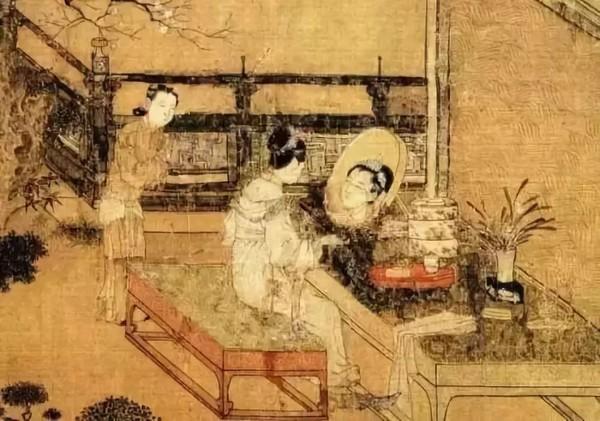 古代女子上妆