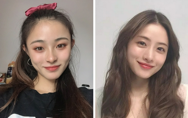 左:龚莉 右:石原里美