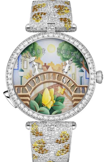Lady Arpels Pont des Amoureux Été腕表