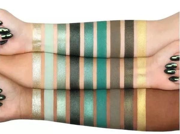 HUDA beauty试色