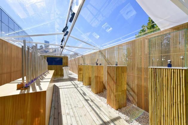 日本著名建筑设计师隈研吾先生设计的空间