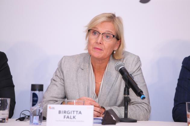 环球蓝联新市场副总裁比尔吉塔·福克(Birgitta Falk)