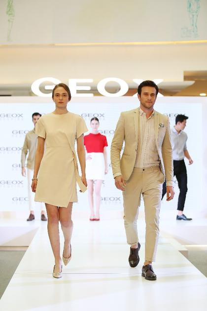 GEOX“我的呼吸之履”北京快闪店模特走秀